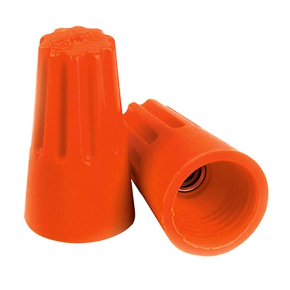 Orange twist on wire connectors 150pk