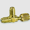 Brass Connecting Tee 1/4x1/4x1/4