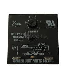 SUPCO TD70 DELAY ON BREAK TIMER
