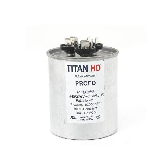 55x5 MFD 440/370 Motor Run Capacitor
