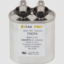 TitanPRO 3MFD oval capacitor