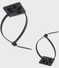 Adhesive zip tie mounts